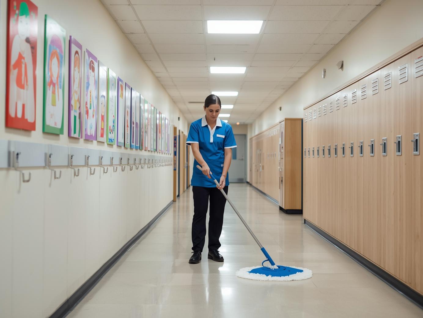 schoolschoonmaak - professioneel gereinigd schoolgebouw in Breda